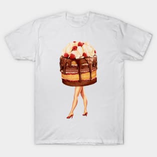 Hot Cakes Chocolate Raspberry T-Shirt